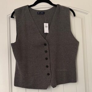 GAP Gray Women's Vest